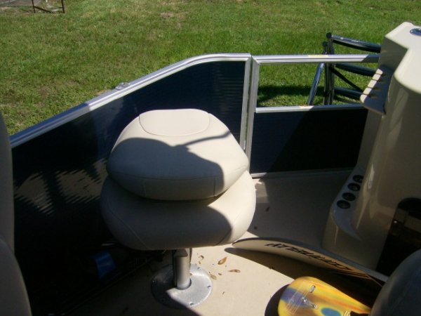 Used 2013  powered Power Boat for sale 2013 Aqua Patio 220 Rear Fish Tritoon for sale in INVERNESS, FL