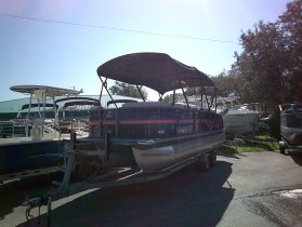 2017 Misty Harbor S-2385SG Tritoon for sale at APOPKA MARINE in INVERNESS, FL