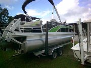 Used 2024 Bennington 22' Swingback Tri-toon Power Boat for sale 2024 Bennington 22' Swingback Tri-toon for sale in INVERNESS, FL