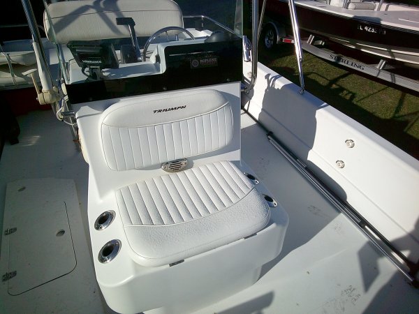 Pre-Owned 2012  powered Power Boat for sale 2012 Triumph 17' Skiff for sale in INVERNESS, FL