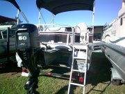 Used 2015 Tracker Power Boat for sale 2015 Tracker 22' Party Barge DLX for sale in INVERNESS, FL